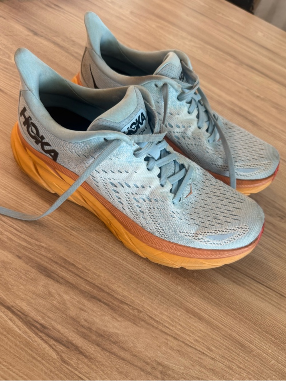 Hoka Women's Light Blue Running Shoes